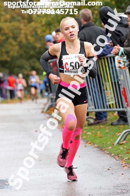 Womens under-17s 3 Stage Relay, 2018 ERRA 6 and 4 Stage and Youngsters Relays. Photo:  David T. Hewitson/Sports for All Pics
